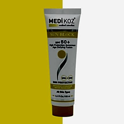 Medikoz SUN Block SPF50+ Renksiz