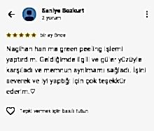 İşini severek ve iyi yaptığı için çok teşekkür ederim.