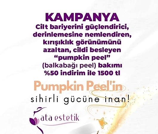 Pumpkin Peel (Balkabağı Peeling)